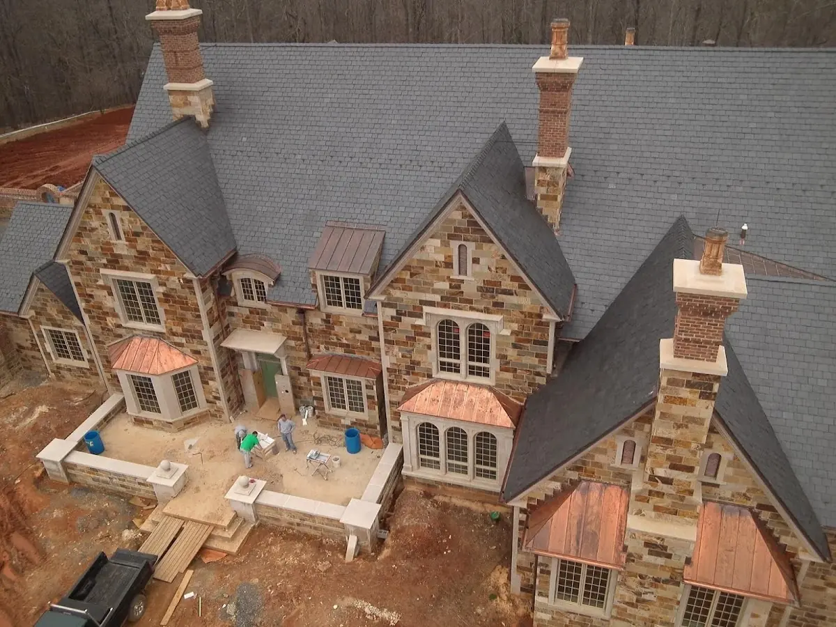 Craftsman Roofing Gutter Guard Installation project in Scaly Mountain